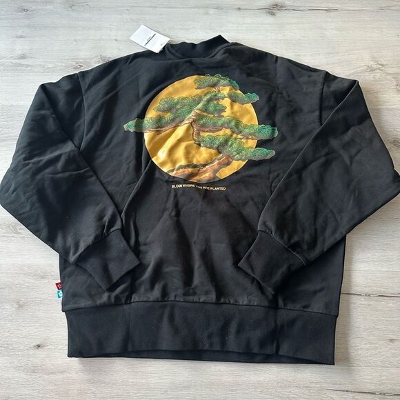 Vandy the Pink Bonsai Crewneck Black S NWT - Picture 6 of 6